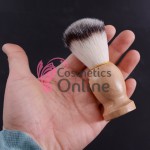 Pamatuf pentru barbierit Cod P004 cu maner din lemn